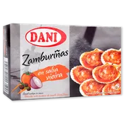 Zamburiñas en Salsa Vieira Dani Lata
