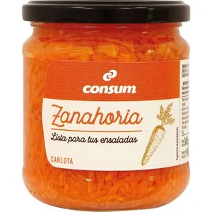 Zanahoria Rallada Frasco 190 Gr