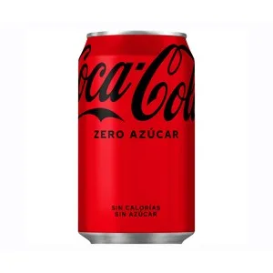 Coca Cola Refresco Cola Zero Azúcar Lata 500 Ml.