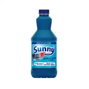 Zumo de Frutas del Bosque Sunny Delight Blue Botella 1,25 L.