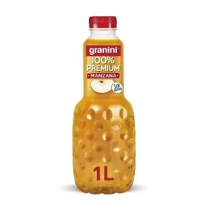 Zumo de Manzana 100% Premium Granini Botella 1 L.