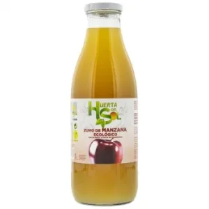 Zumo de Manzana Ecológico Huerta del Sol Botella 1 L.