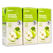 Zumo de Manzana Exprimida Paq. 3 U. de 200 Ml