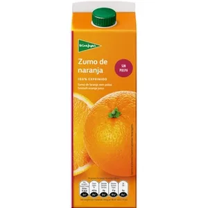 Zumo de Naranja sin Pulpa Exprimido  el Corte Ingles 1 L
