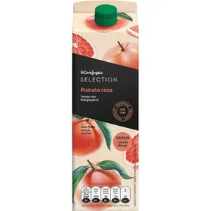 Zumo de Pomelo Rosa 100% Exprimido con Pulpa  el Corte Ingles Selection 1 L