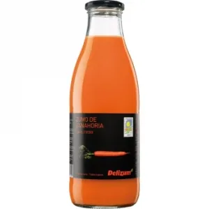 Zumo de Zanahoria Ecológico Delizum Botella 1 L.