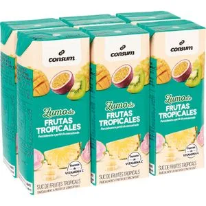 Zumo Tropical Consum Pack de 6 6 X 0,2 L